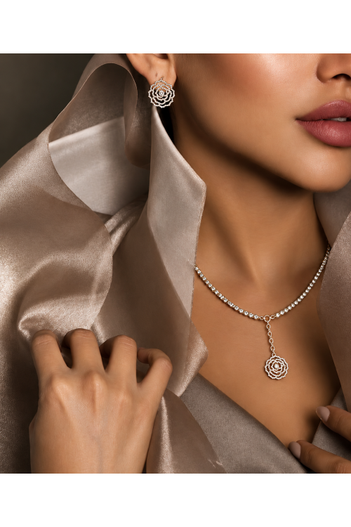 مجموعة مجوهرات ايما -ذهبي