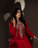 فستان احمر كلاسي اند ايليجانت
